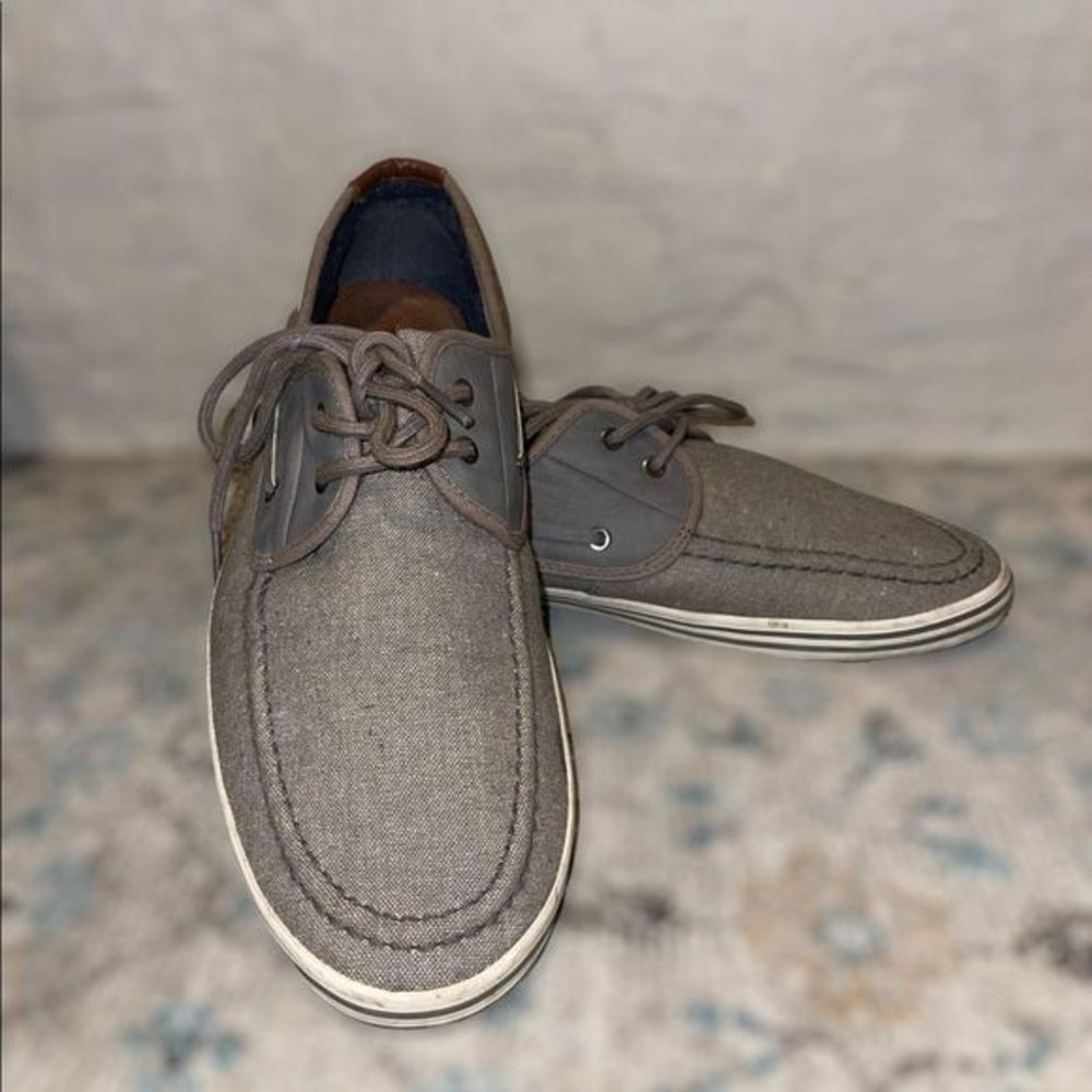 Men’s Grey Aldo Boat Shoe Sz 11